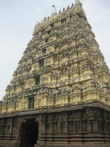 Temple inside Vellore Fort