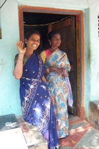 Alemelu and her family.