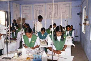 Practical science lesson