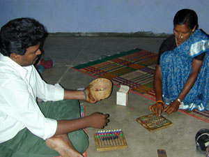 The Rural Community Officers are involved in training and supporting the Women’s Self Help Groups.